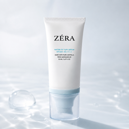ZÉRA Korean Water-Based Sun Serum SPF50+ PA++++